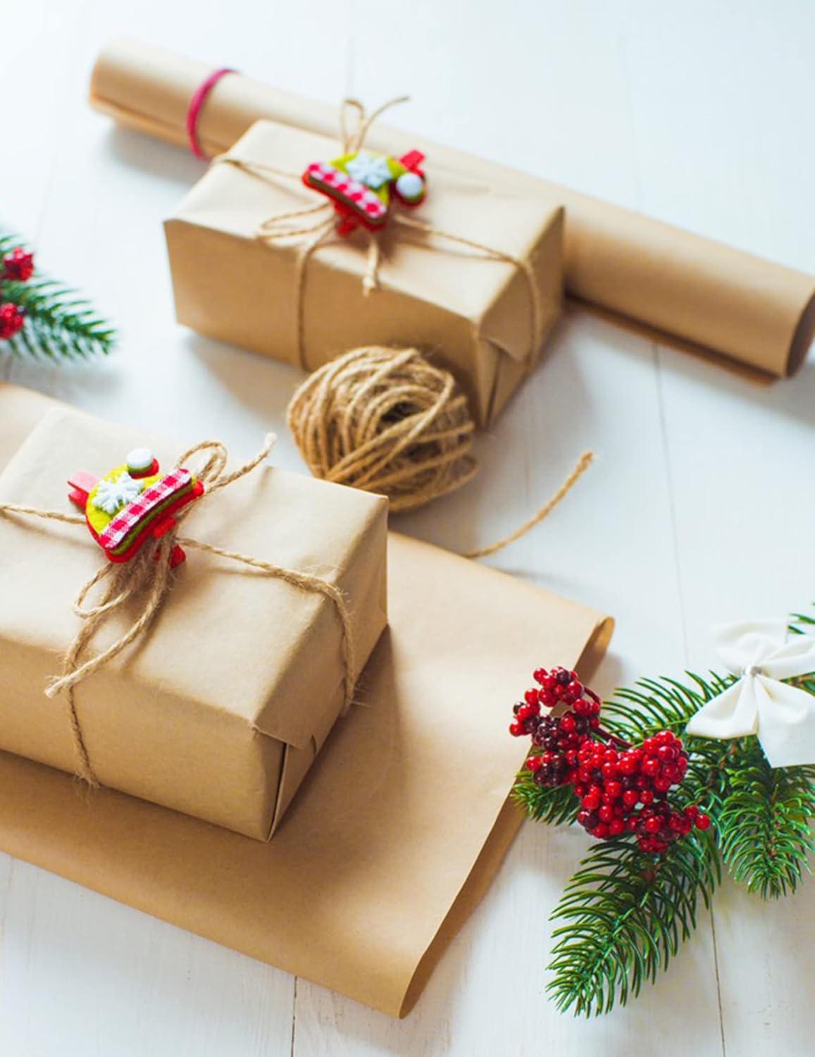 Rollo de papel kraft de 12 pulgadas x 98 pies, rollo de papel marrón para manualidades para paquete de regaloenvoltura de flores de ramodibujo de