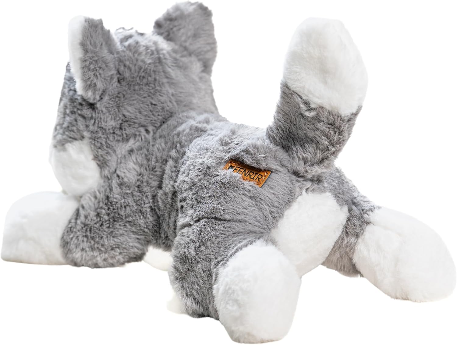 Fenrir Juguete de peluche esponjoso de lobo para perros