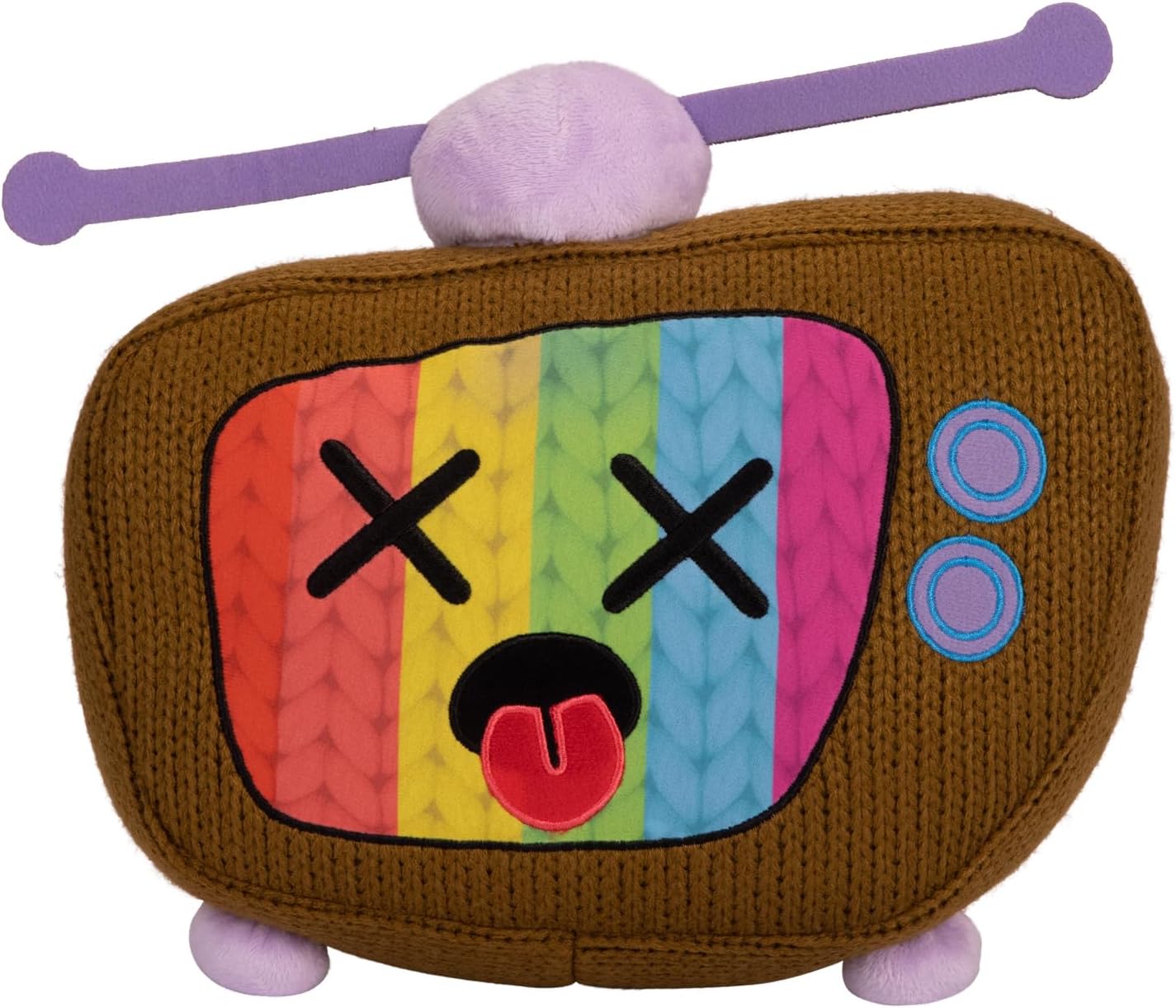 Ami Amis Jumbo Telly- Peluche de ganchillo suave y acogedor, detalles adorablemente lindos, tamaño extra para entusiastas de la colección