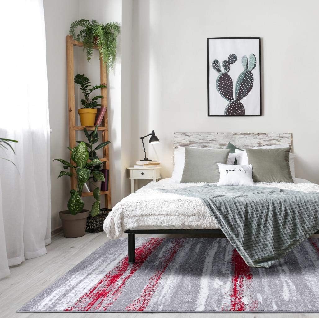 Luxe Weavers Lagos Collection 7501 – Alfombra abstracta.