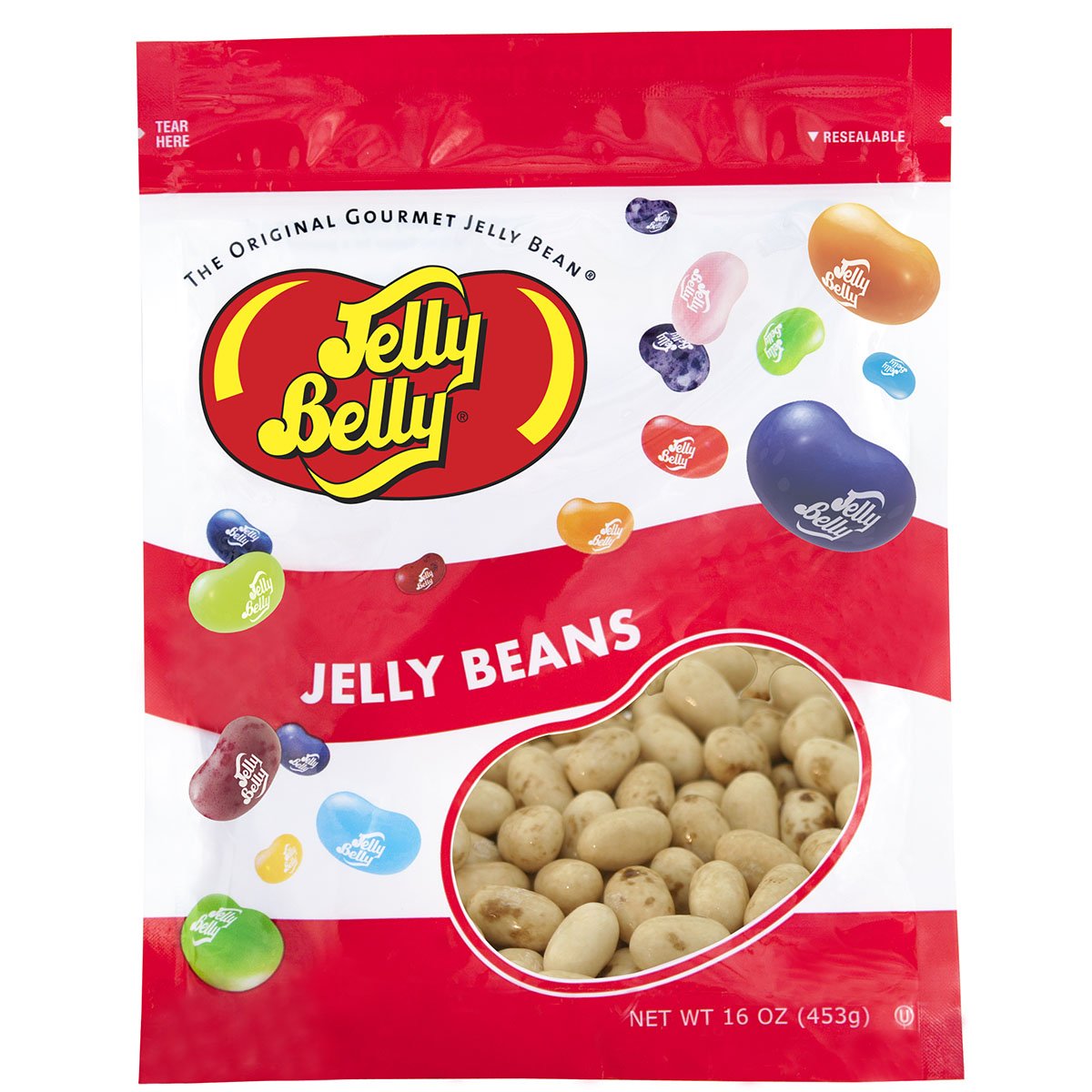 Jelly Belly – Gomitas con sabor a malvavisco tostado, bolsa resellable de 1 libra (16 onzas), auténticas y oficiales, directamente de la fuente