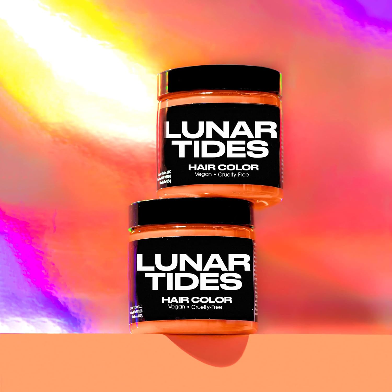 Lunar Tides – Color de cabello semipermanente (43 colores) (Ópalo de fuego)