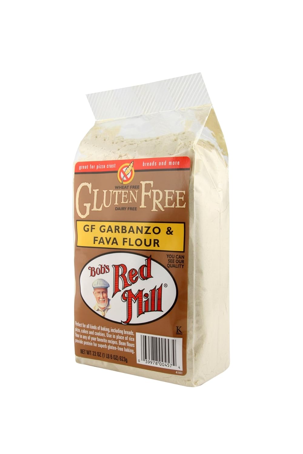 Bob’s Red Mill Garbanzo Fava Harina, sin gluten, 22 onzas