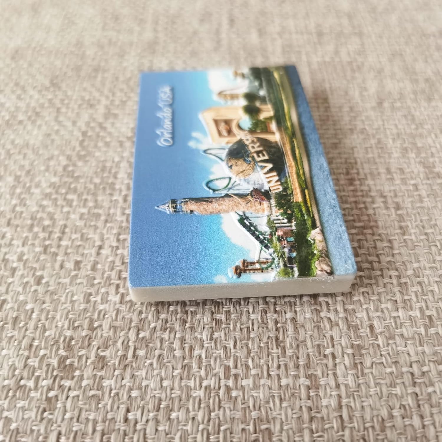 Orlando USA – Imán de nevera 3D, regalo de recuerdo hecho a mano, decoración para el hogar y la cocina, colección de imanes para refrigerador de