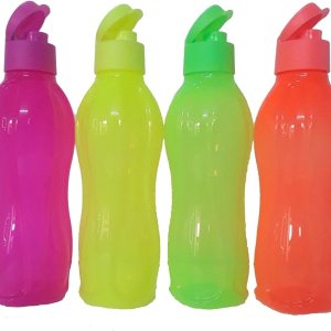Tupperware TP-760-T750 Aquasafe – Botella de agua deportiva (tapa abatible de 25.4 fl oz, 4 piezas) Tupperware TP-760-T750 Aquasafe – Botella de agua deportiva (tapa abatible de 25.4 fl oz, 4 piezas)