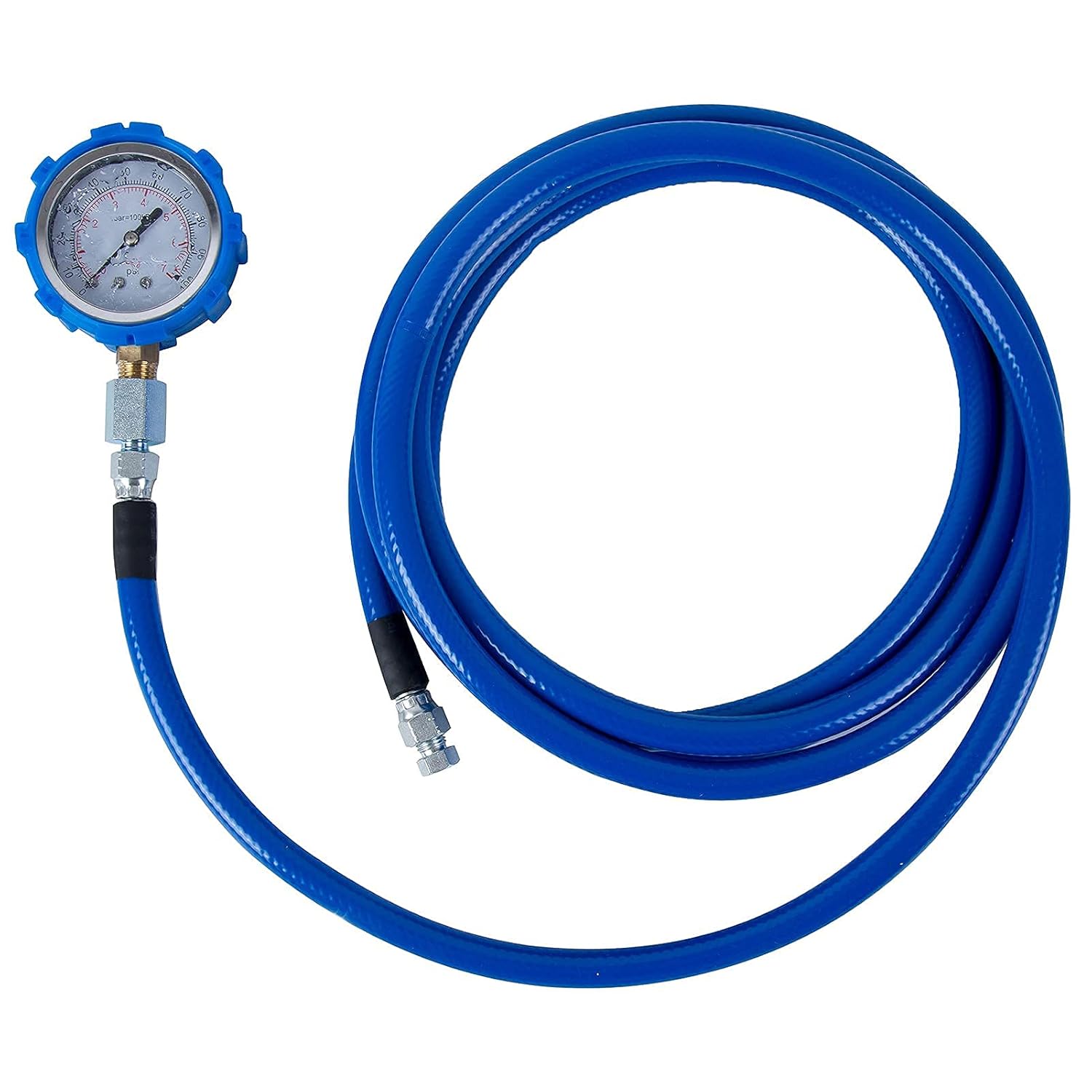 Probador de compresión automotriz motor de gasolina cilindro medidor de presión kit de herramientas de prueba para Ford Powerstroke 6.0L y 7.3L