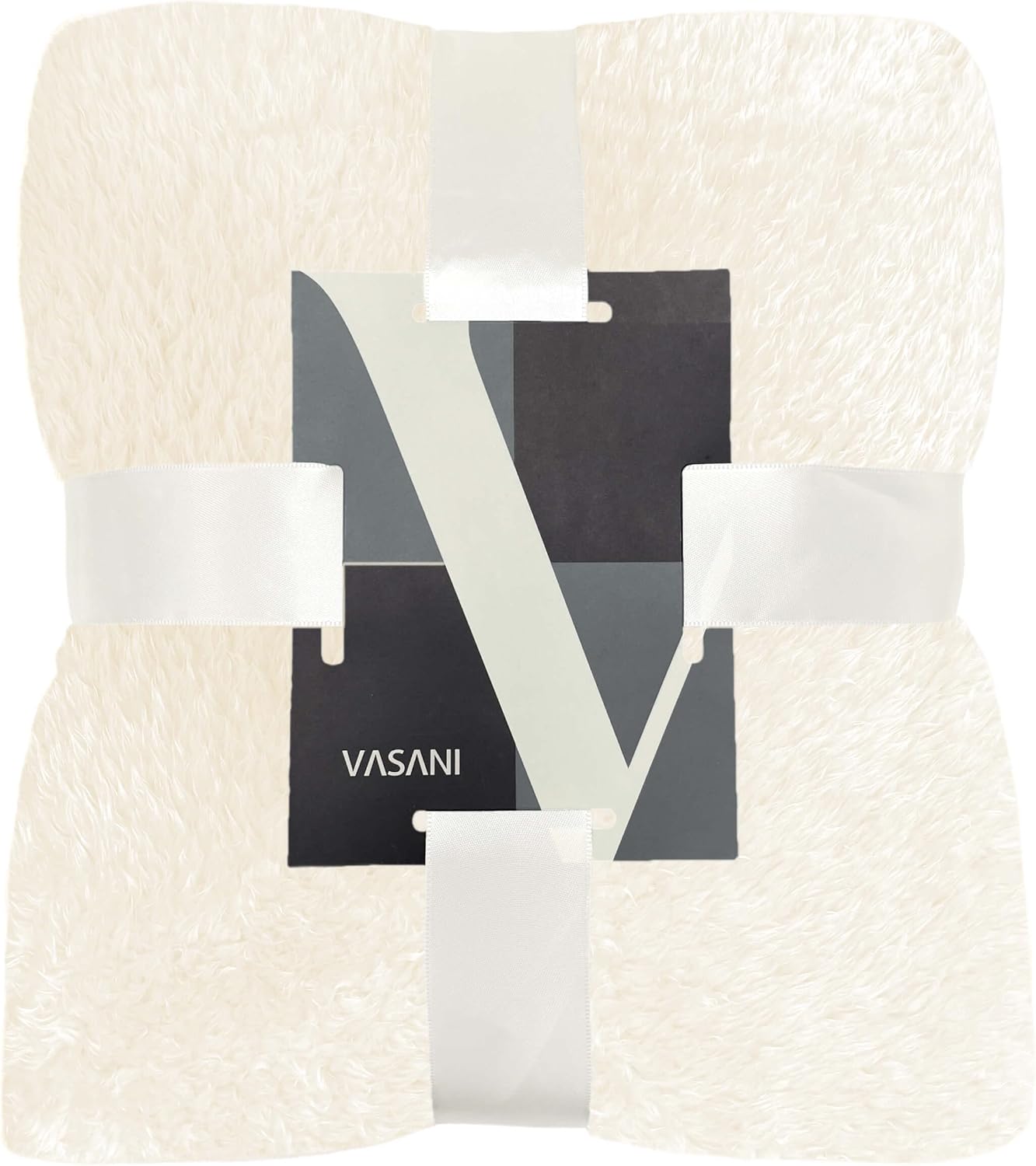 VASANI Manta de forro polar, manta de felpa súper suave para sofá cama, manta ligera y acogedora, beige, 60 x 80 pulgadas