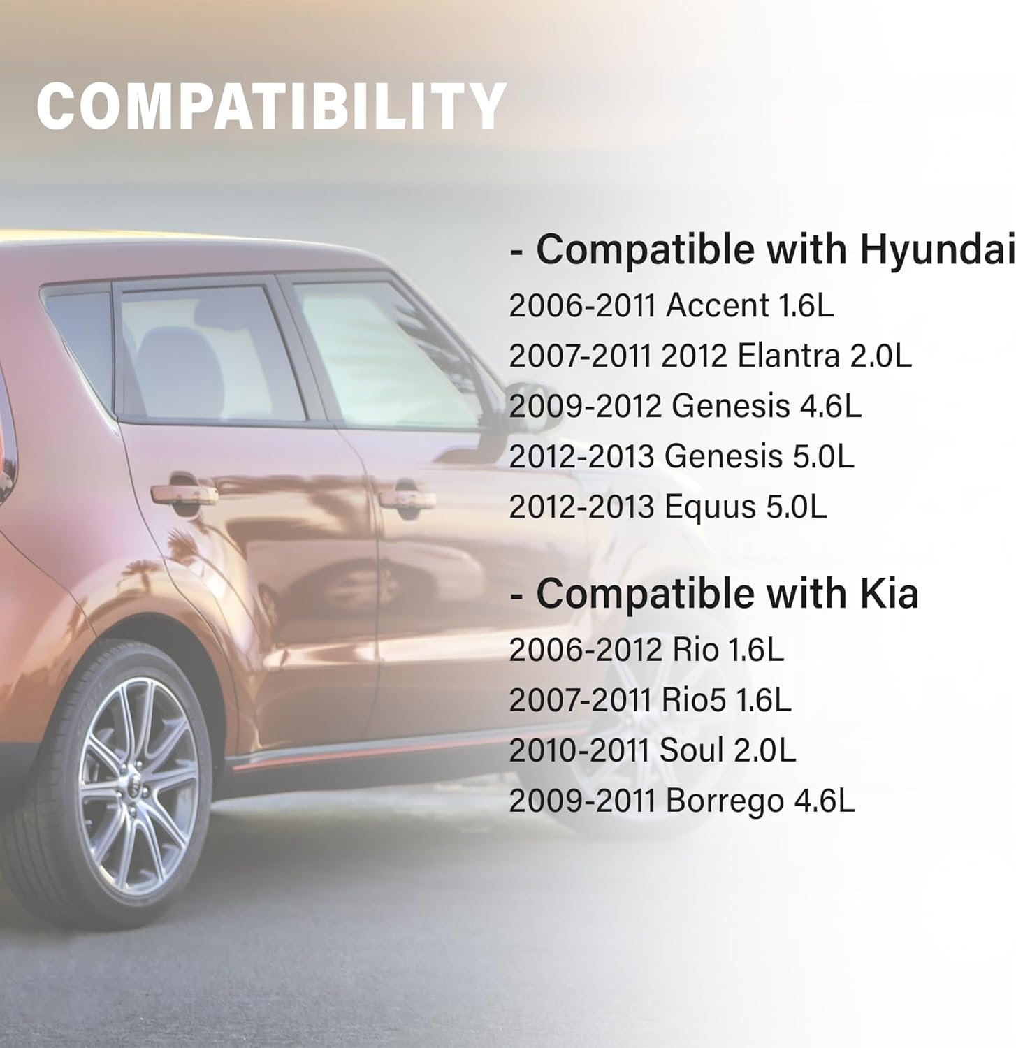 Solenoide de válvula de purga de bote de vapor para automóvil, solenoide de válvula de purga Evap compatible con Hyundai Kia, válvulas de purga de