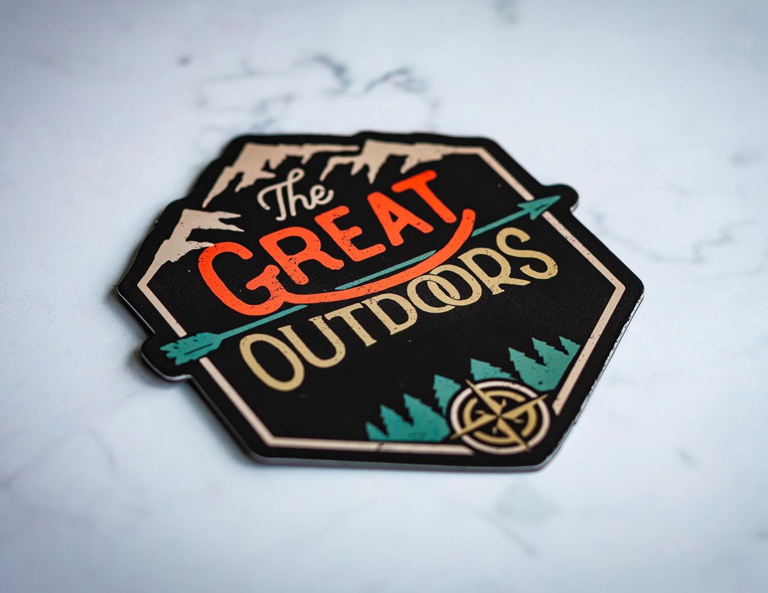 Ouray Colorado The Great Outdoors Design – Imán de refrigerador de 4 pulgadas
