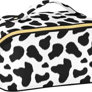 Bolsa de maquillaje de rombos, bolsas de maquillaje portátiles de gran capacidad para mujeres y niñas, estuche de cosméticos multifuncional de Bolsa de maquillaje de rombos, bolsas de maquillaje portátiles de gran capacidad para mujeres y niñas, estuche de cosméticos multifuncional de