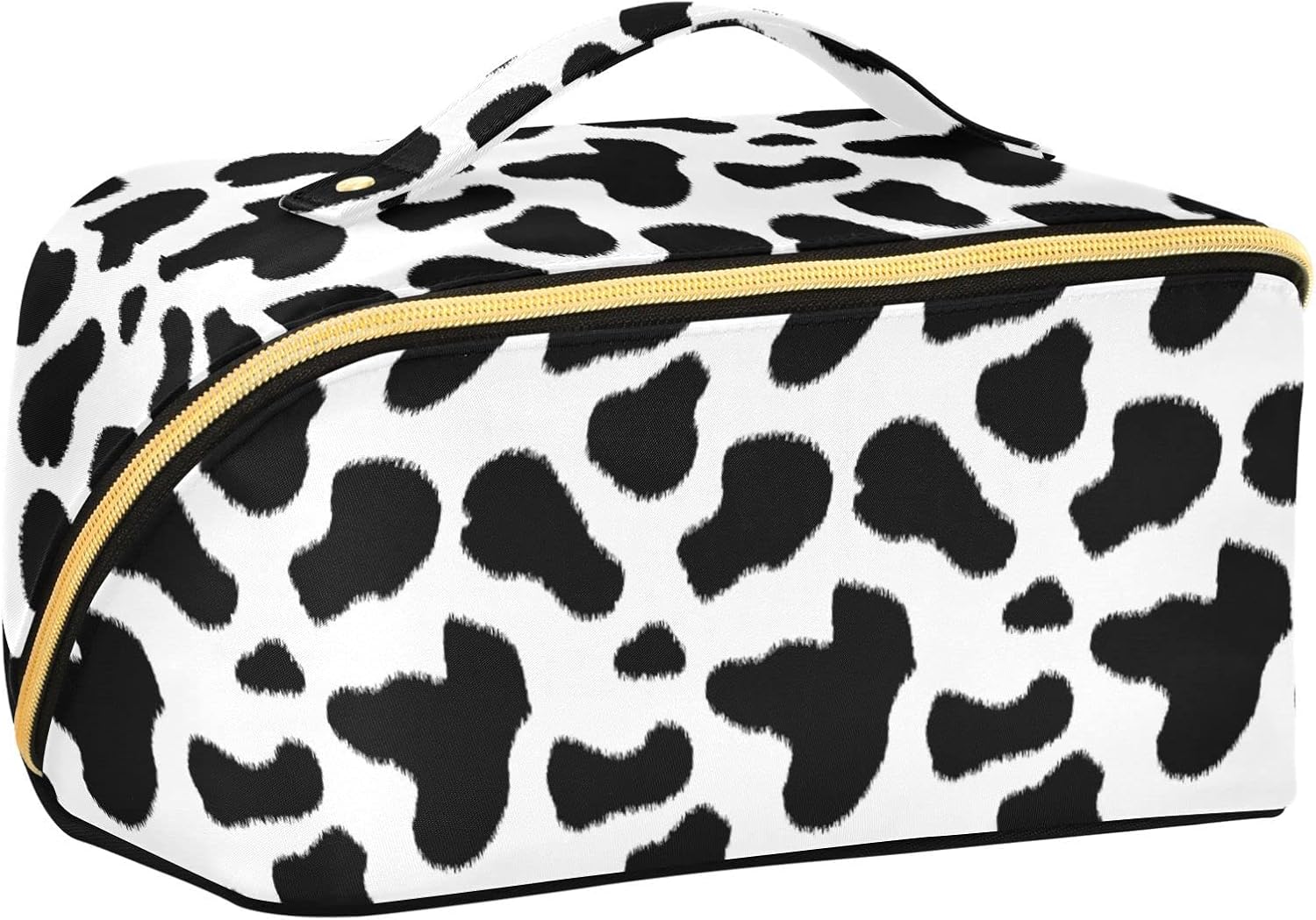 Bolsa de maquillaje de rombos, bolsas de maquillaje portátiles de gran capacidad para mujeres y niñas, estuche de cosméticos multifuncional de