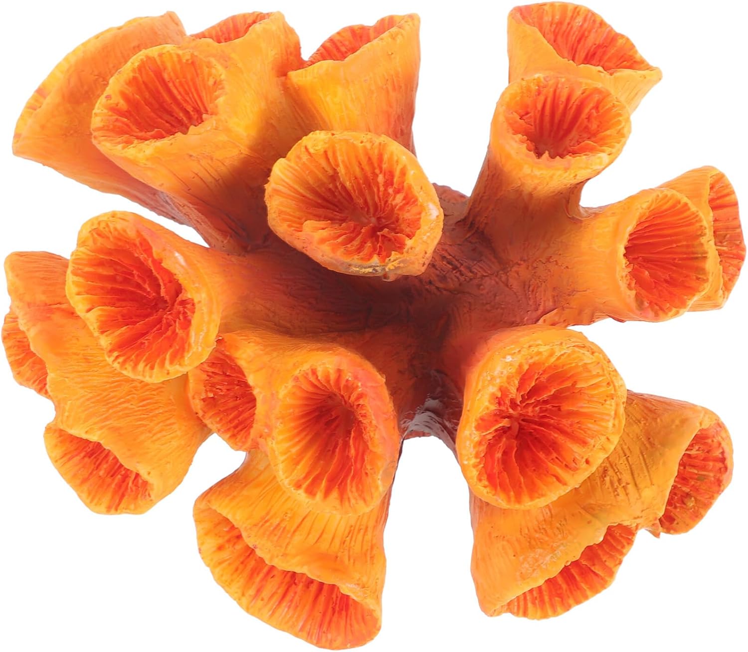 Ipetboom Acuario Arrecife de Coral Ornamento Resina Peces Plantas de acuario Peces Habitat Paisaje Subacuático Plantas de Mar Modelo para Betta Fish