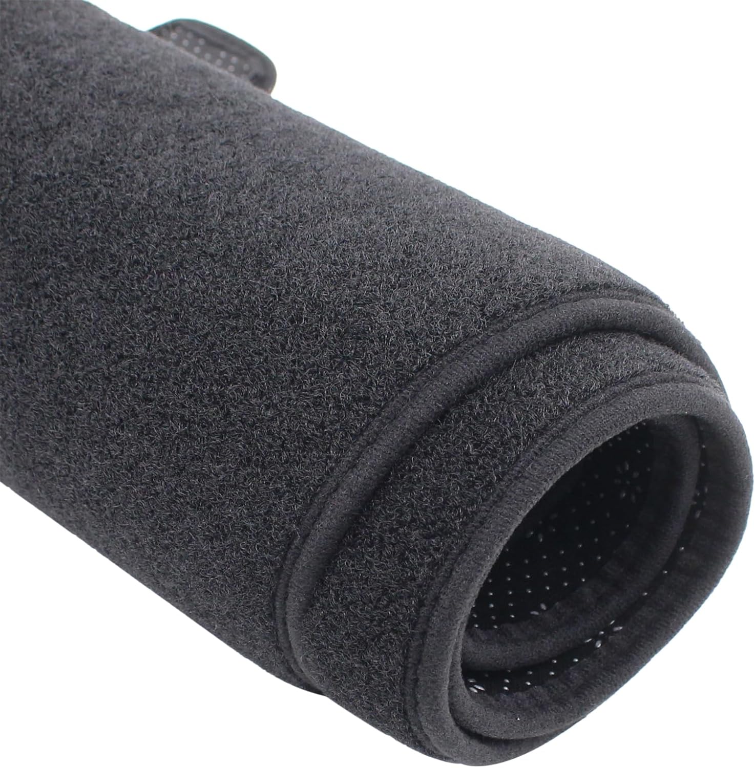 XtremeAmazing Cubierta de salpicadero para Toyota RAV4 2019-2023, protector solar, color negro