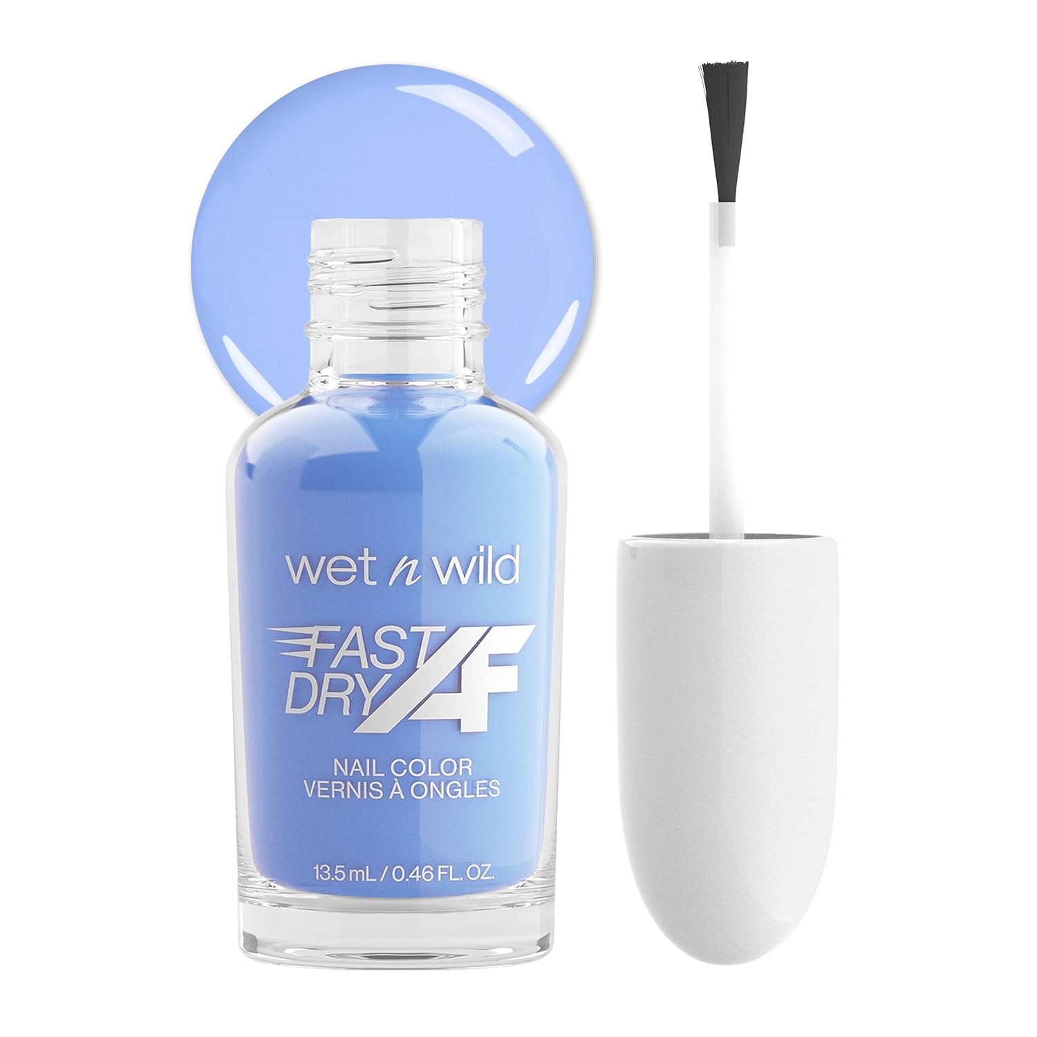 Esmalte de uñas Wet n Wild de secado rápido AF, de larga duración