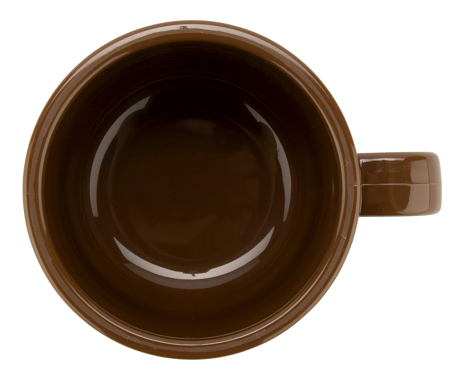 G.E.T. SC-10-BR-EC – Taza de café resistente a los golpes, 10 onzas, color marrón (juego de 4)