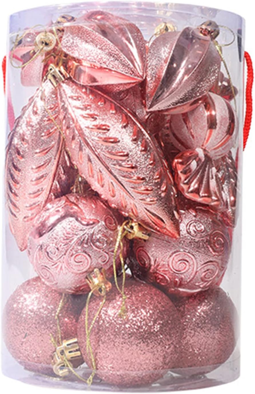 21 esferas decorativas para árbol de Navidad, adornos para colgar en el árbol de Navidad, adornos de árbol de Navidad, bolas de Navidad