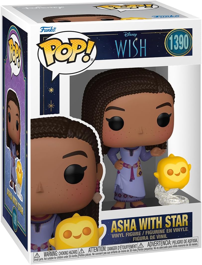 Funko Pop! & Buddy Disney Deseo – Asha con Estrella