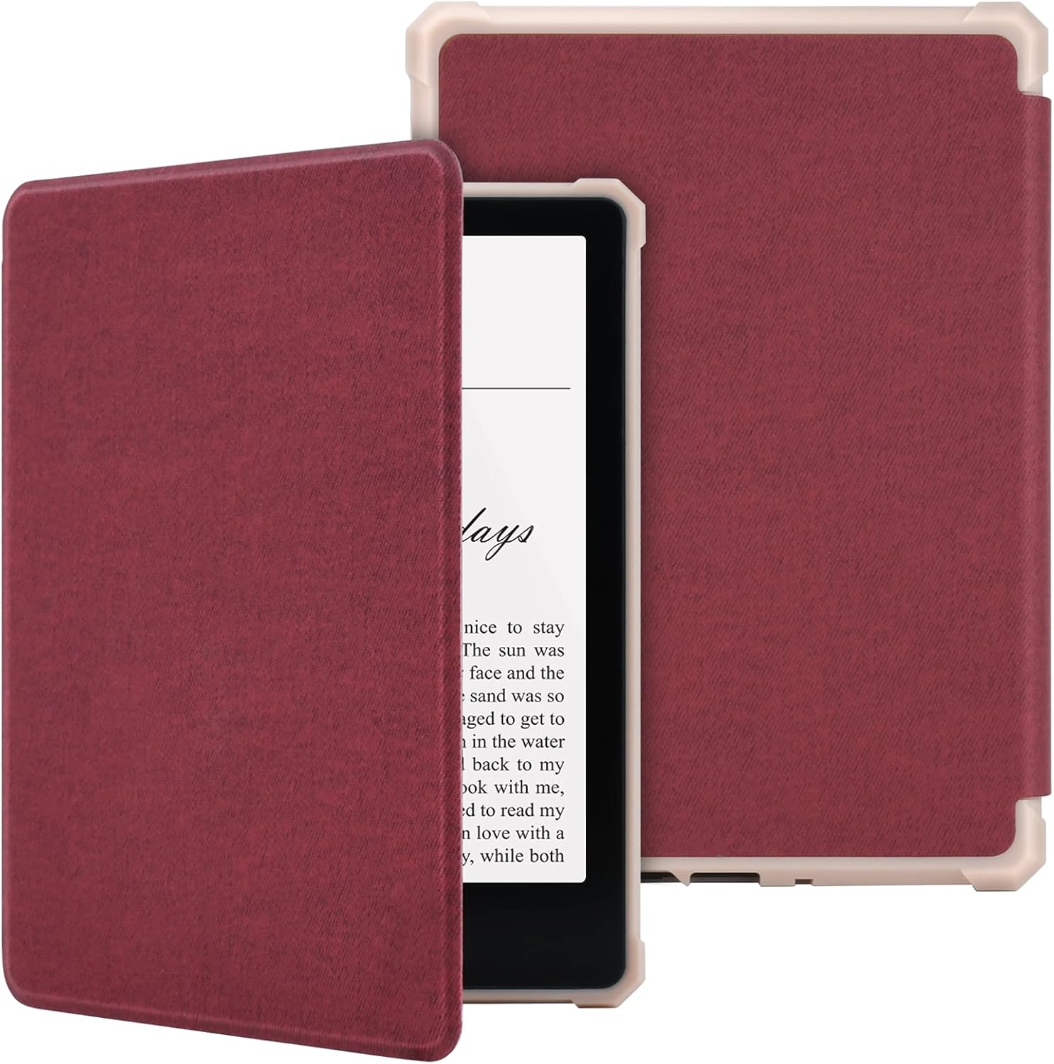 COO Funda para Kindle Paperwhite de 6.8 pulgadas, ligera, de piel sintética, con encendido y apagado automático para Kindle Paperwhite de 11.