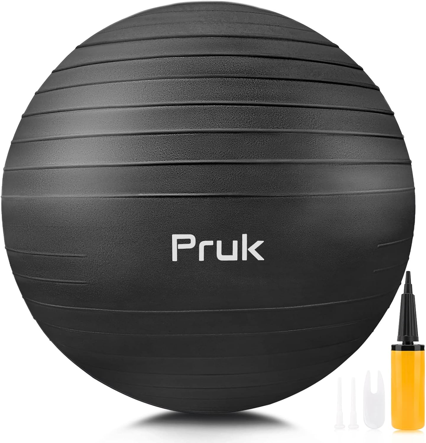 Pelota de yoga, pelota de pilates gruesa antideslizante para embarazo, parto, entrenamiento y entrenamiento básico, pelota de fitness antiestallidos