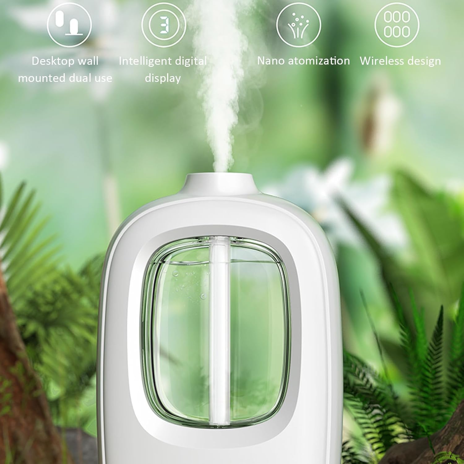 Difusor de aceite esencial, vaporizador difusor de aceite aromático de aromaterapia para el hogar, hotel, oficina, habitación pequeña y grande con