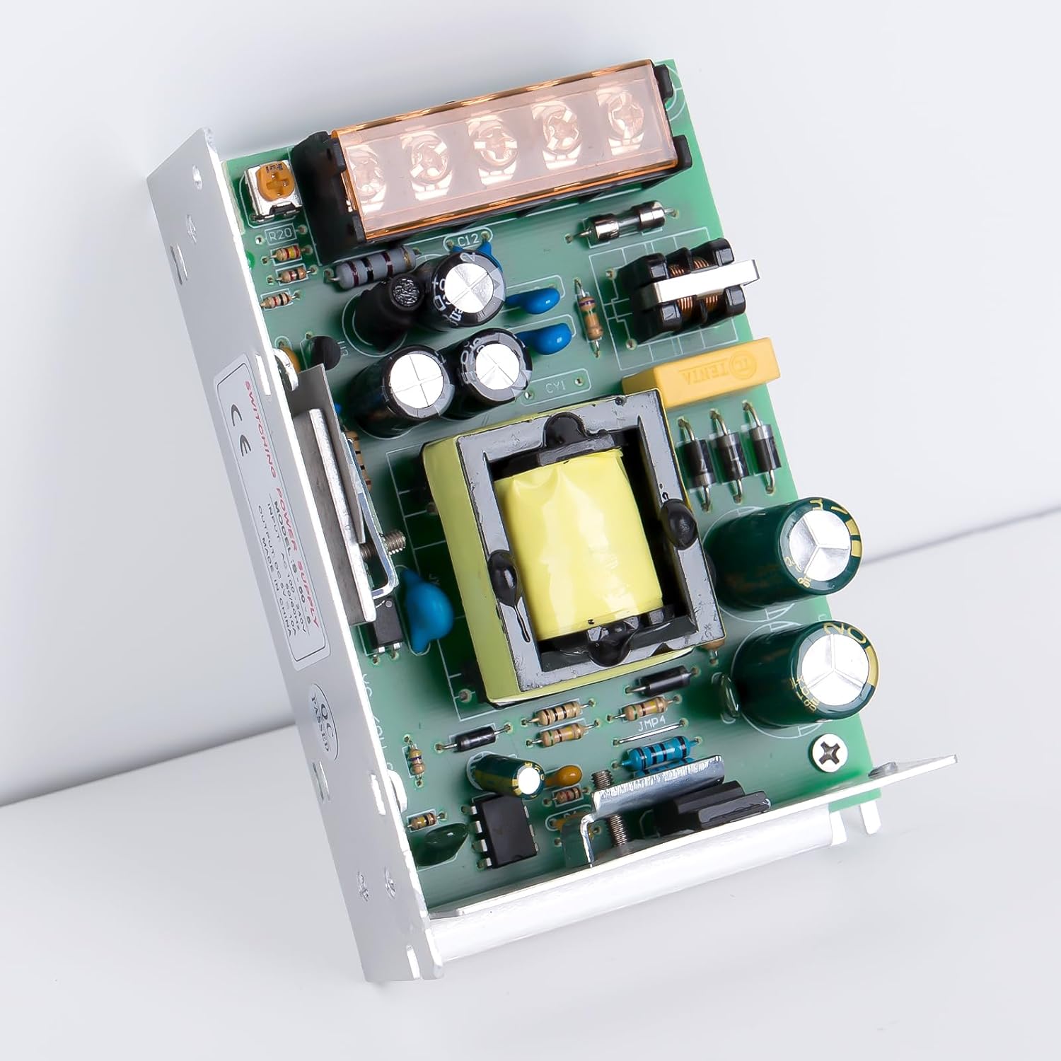 Fuente de alimentación conmutada de 5V 10A 50W DC AC 100V240V a DC-12V Adaptador de corriente, voltaje constante del transformador, adecuado para