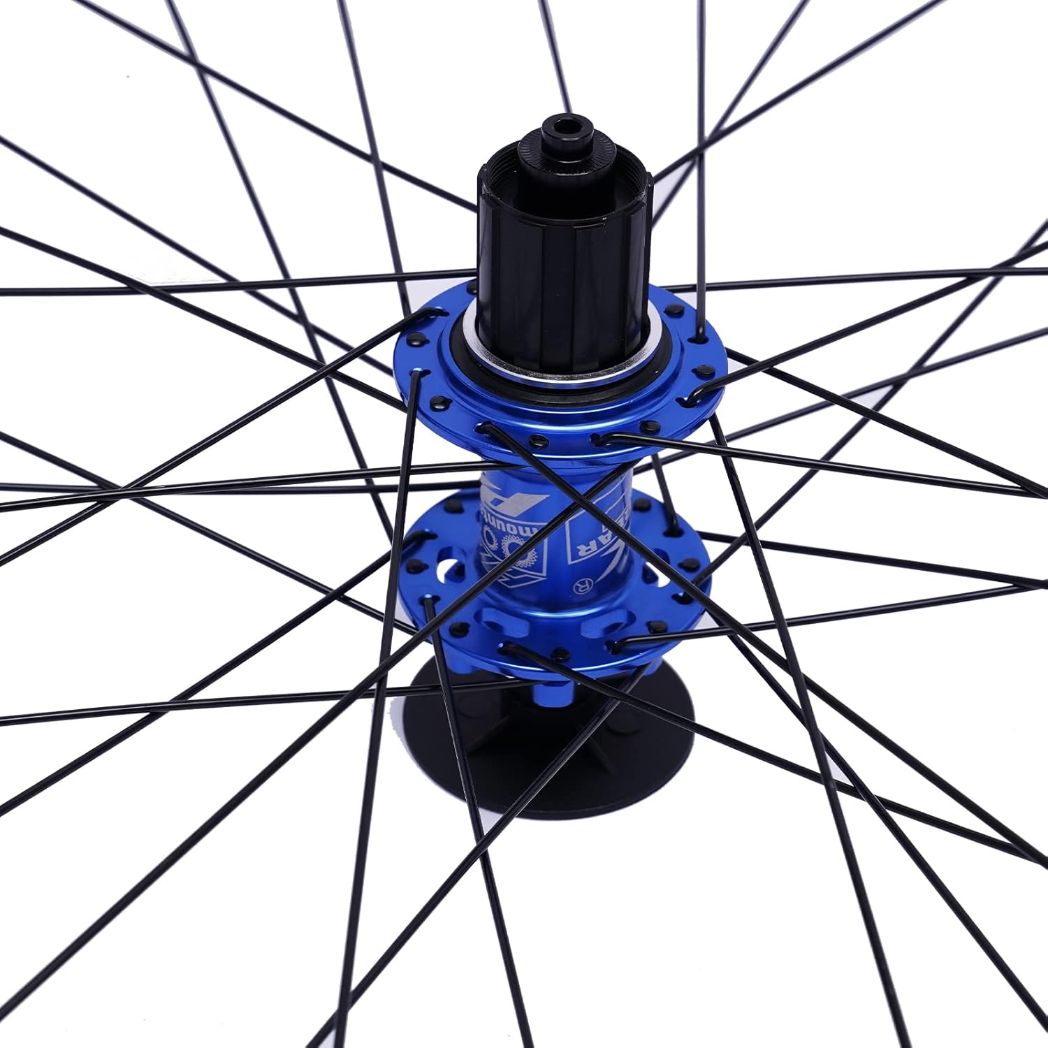 MTB – Juego de ruedas para bicicleta de 27.5 pulgadas, cubo de aleación de aluminio QR de 5 colores, llanta de frenos de disco de doble orificio de