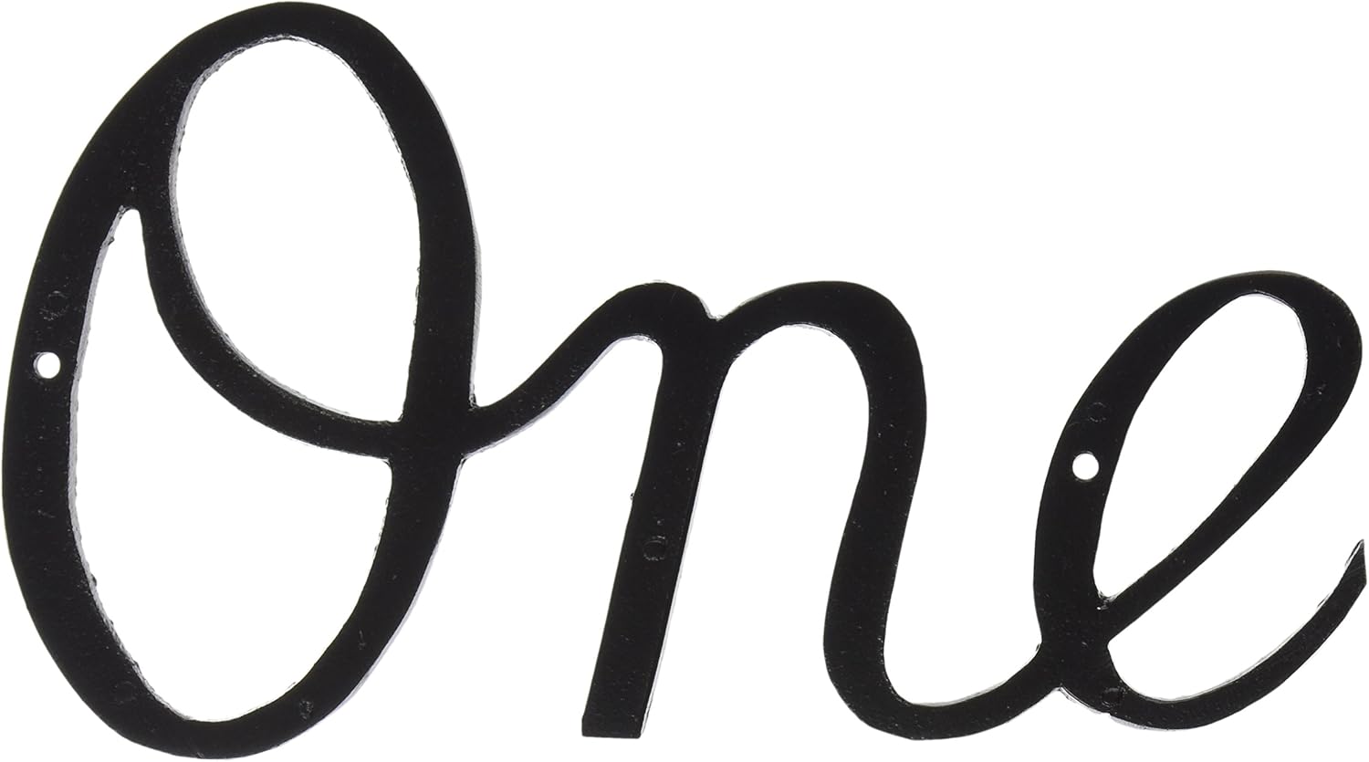 Número de casa con letra grande, Única, L