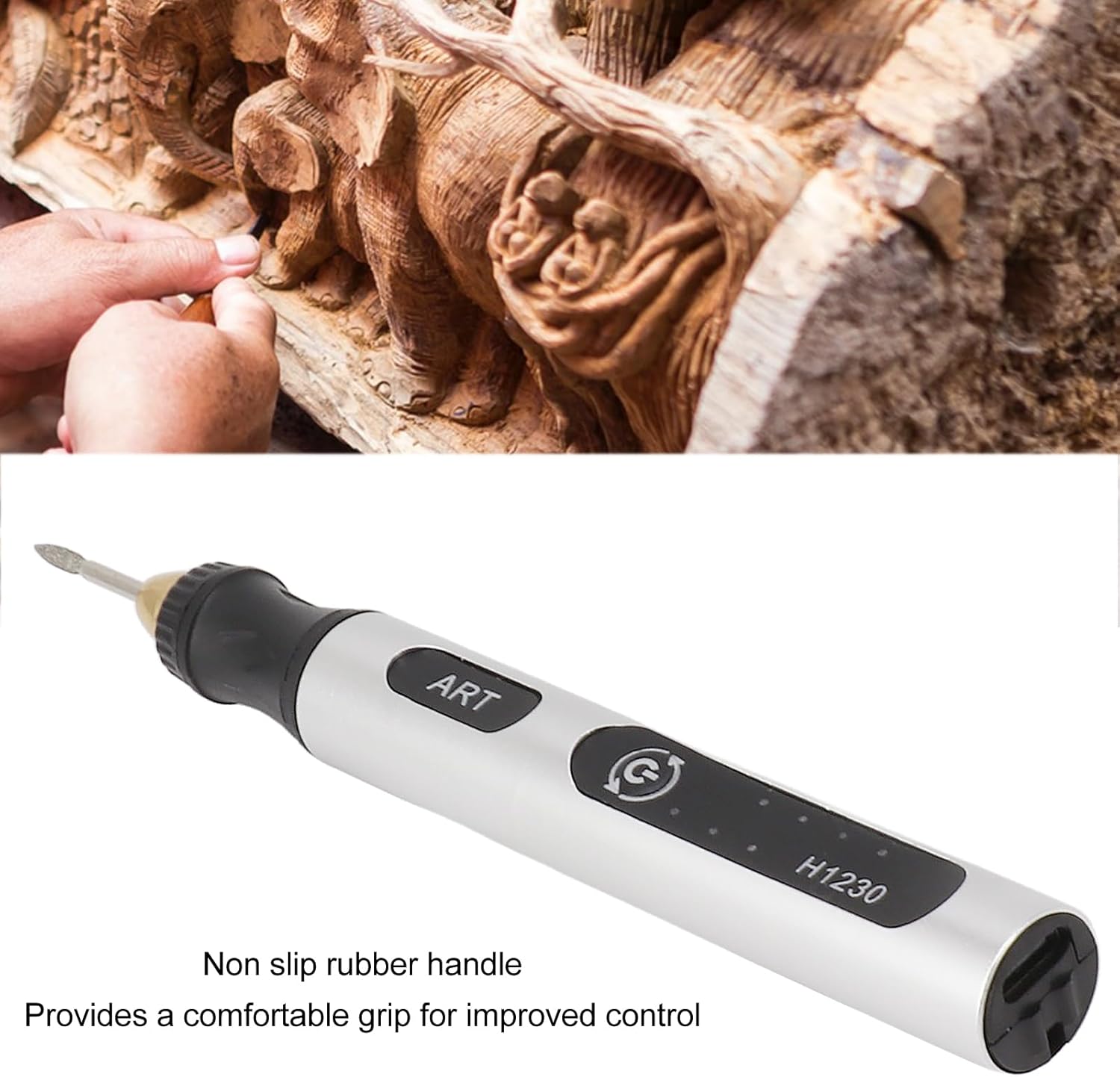 Mini herramienta giratoria inalámbrica, 3 velocidades 4.2V recargable kit de herramientas rotativas eléctricas con accesorios, juego de amoladora