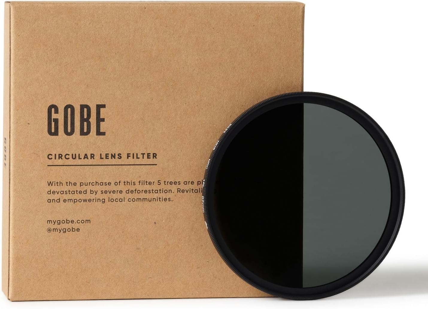 Gobe Filtro de lente ND de 3.228 in ND8 (3 Stop) (2 picos)