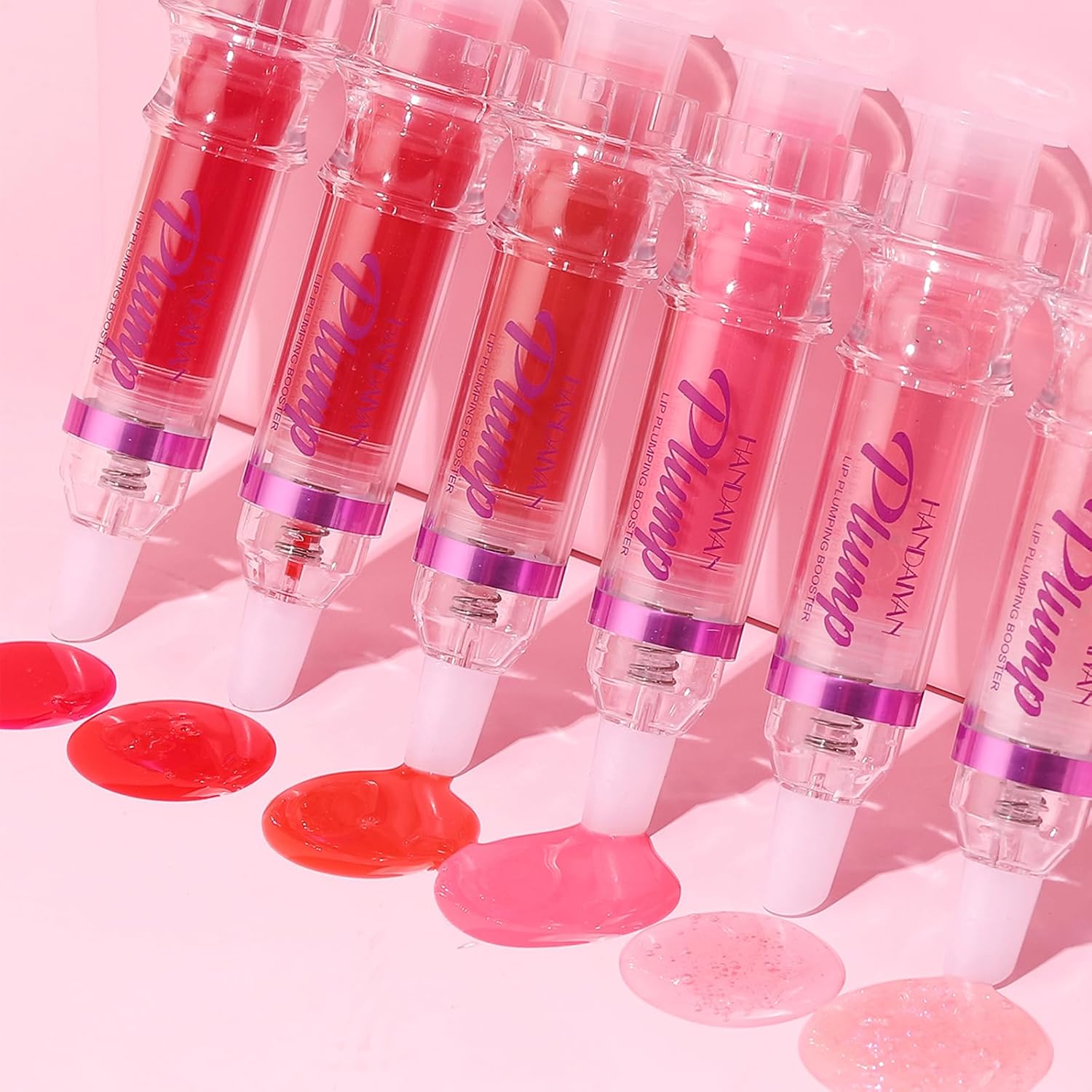 Jutqut Brillo de labios estimulante, lápiz labial picante, tinte de labios brillante, labios suaves y llenos de alto brillo, hidrata y da volumen al