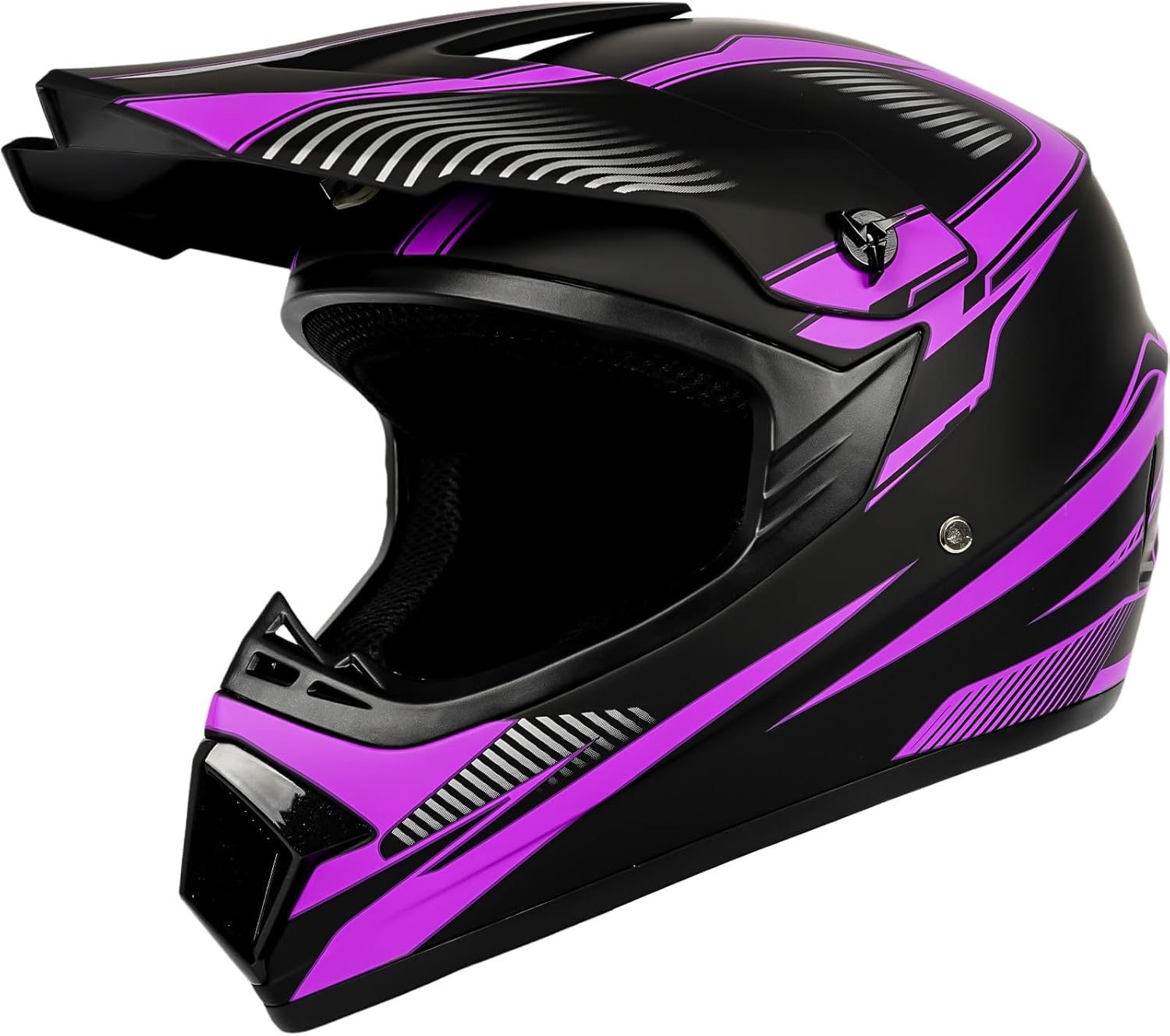 Yesmotor Casco de motocross para niños y jóvenes, casco de cara completa para motocicleta, motocross, todoterreno, bicicleta de montaña, BMX MX ATV