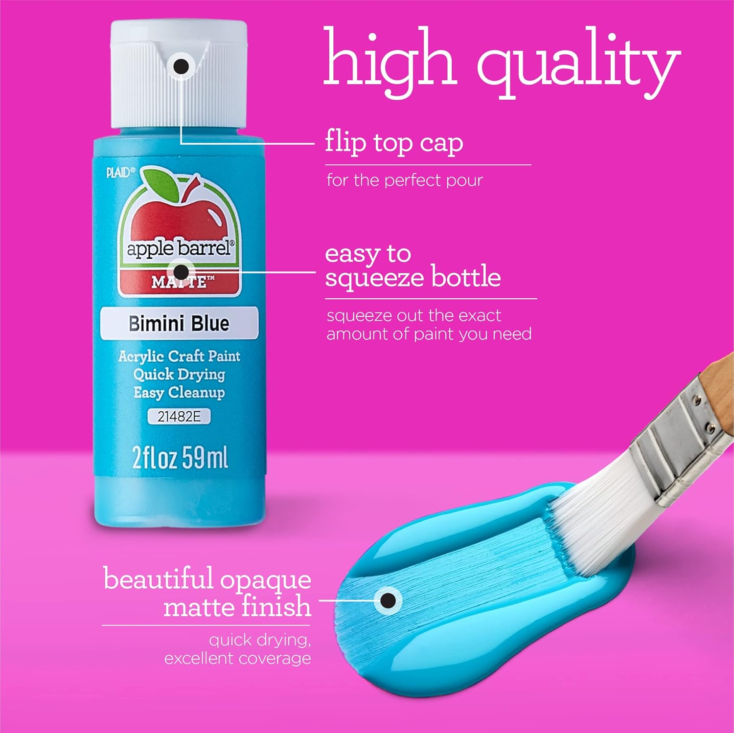 Apple Barrel 4471E – Pintura acrílica en colores diversos (2 oz.), color beige