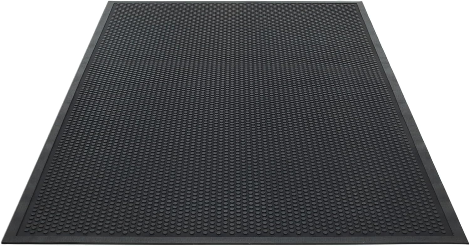 Guardian Easy Step Scraper 2 x 3 (23 x 35 pulgadas) Interior y exterior, resistente, alfombrilla de goma sólida