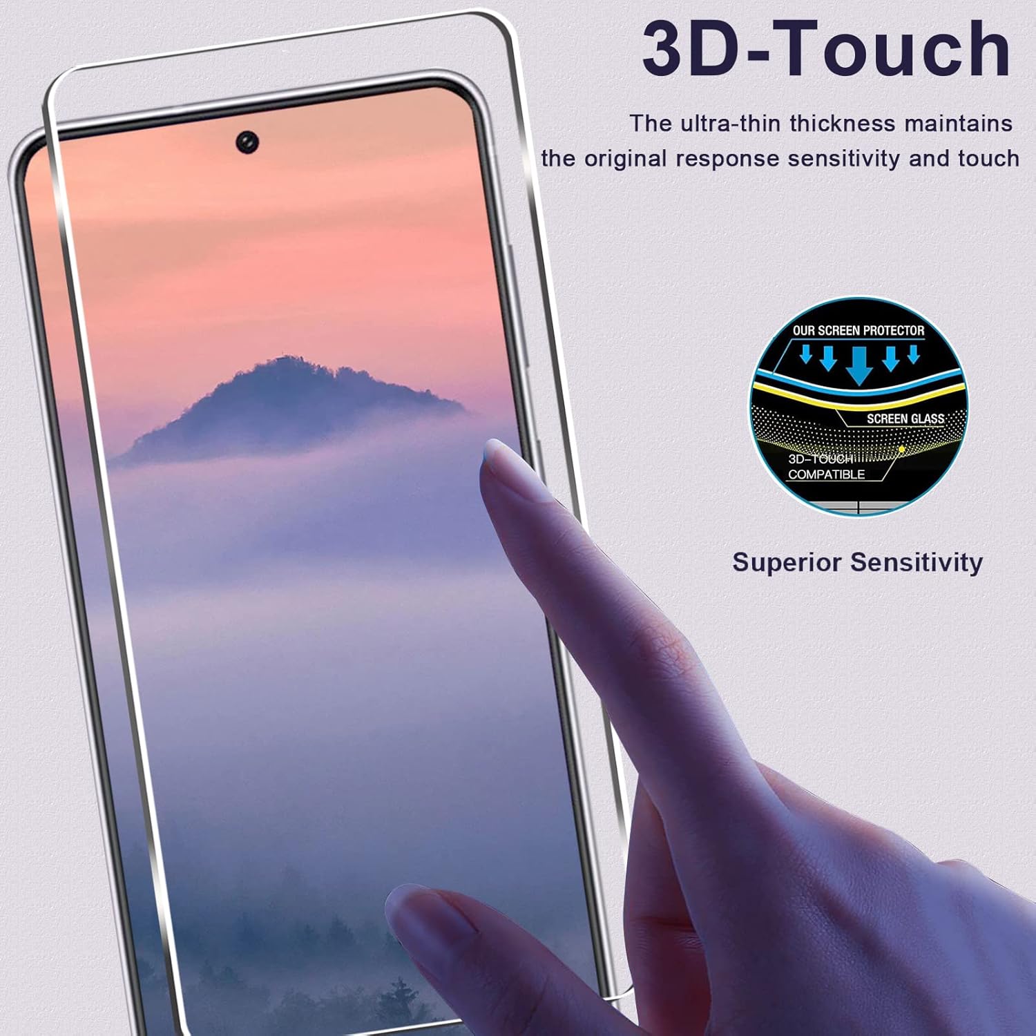 Paquete de 3 + 3 Protector de pantalla para Galaxy S21 FE 5G + protector de lente de cámara, película de vidrio templado HD, dureza 9H, resistente a