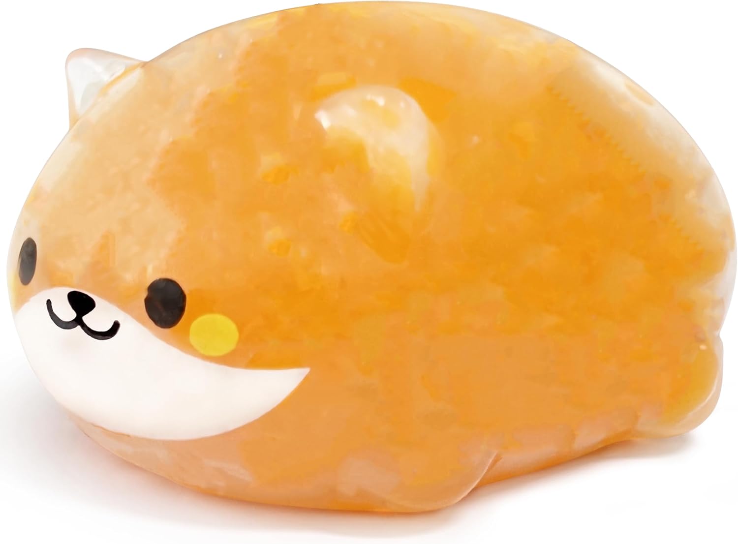 Juguetes esponjosos Shiba Lnu naranja, bolas de estrés de animales para adultos (paquete de 1) bola antiestrés, juguetes para adultos, regalos de