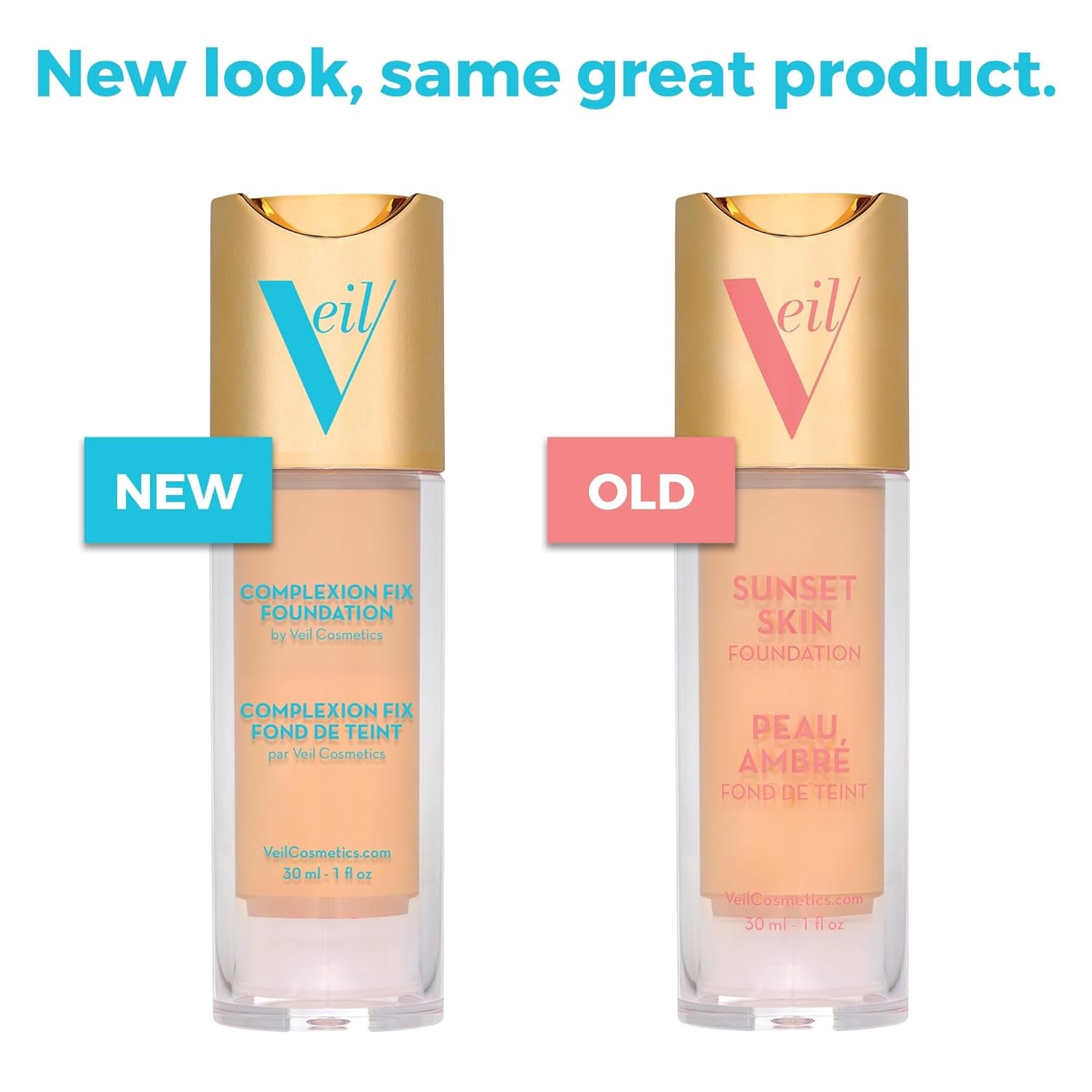 Veil Cosmetics Base líquida Sunset Skin  2N  Cobertura para construir  Resistente al agua, hipoalergénica, sin aceite, libre de crueldad animal y