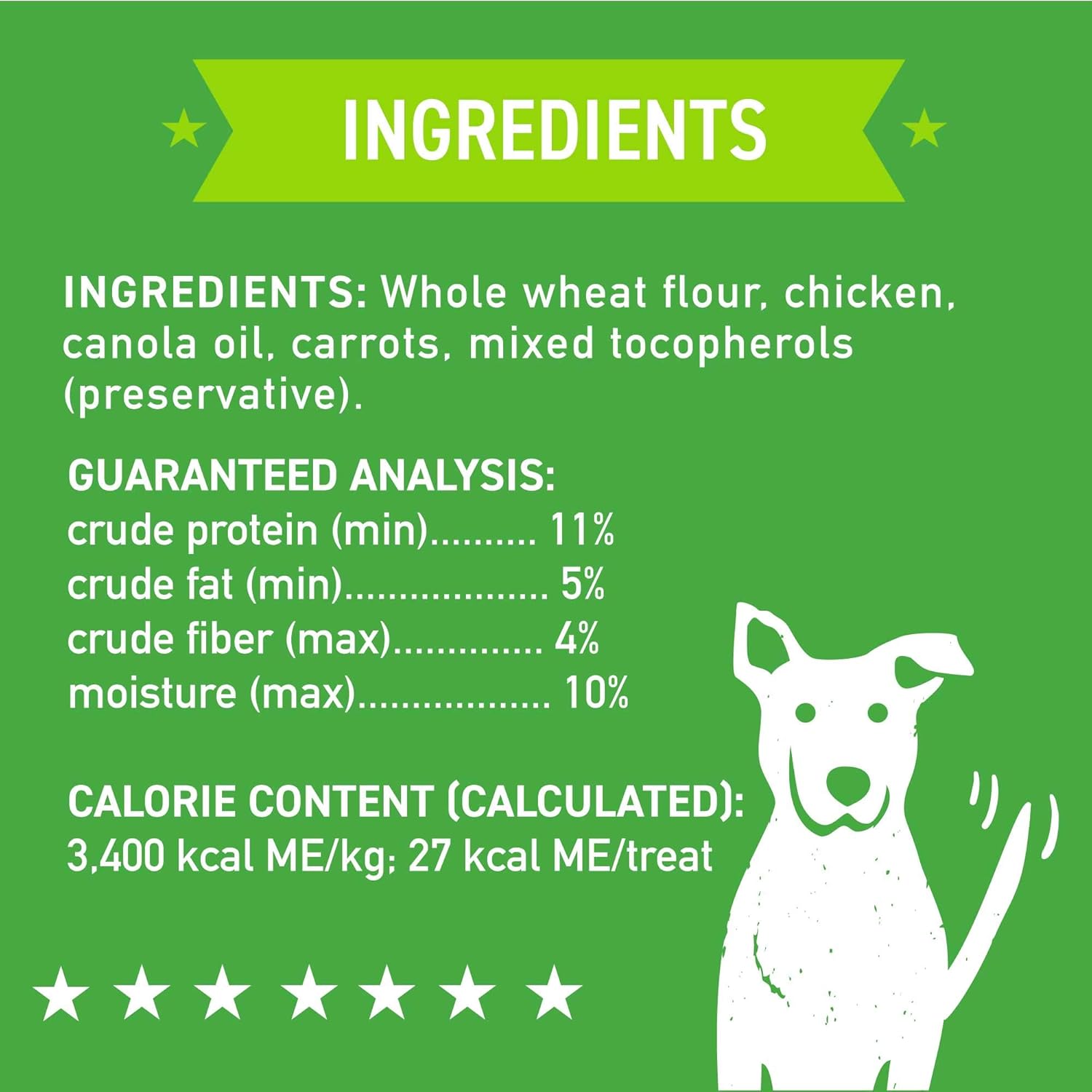 Cloud Star Wag More Bark Less Oven Baked, Crunchy Dog Treats, Ingredientes limitados & Horneado en los Estados Unidos