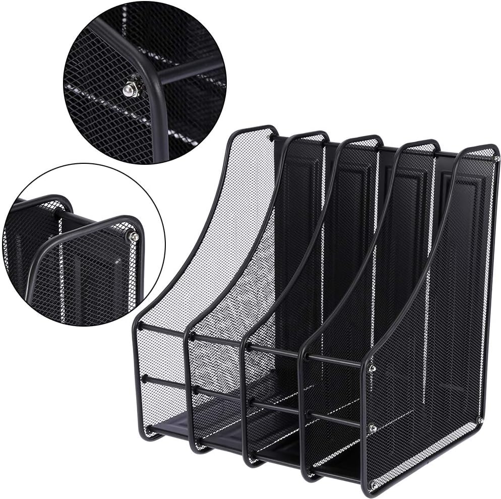 Diyeeni 11.0 x 13.6 x 13.8 in  11.0 x 13.6 x 13.8 pulgadas 4 secciones de gran capacidad con diseño vertical, soporte perfecto para mantener tus