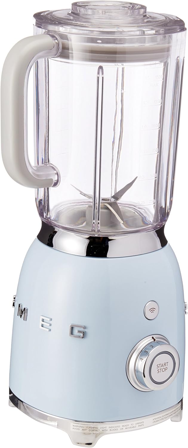 Smeg licuadora (idioma español no garantizado), Azul