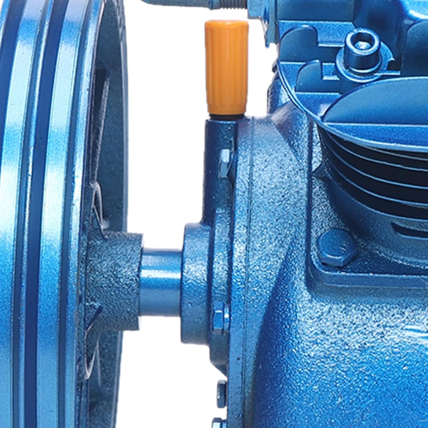 Cabezal de bomba de compresor de aire de doble cilindro de 4 KW (5.5HP), reemplazo de la bomba del compresor de aire, 175 PSI (1.16Mpa) Bomba de