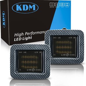 KDM Luz de matrícula LED con patrón de fibra de carbono negra para Ford F150 Raptor 2015-2022, reemplazo de ensamblaje, lámpara trasera de camioneta KDM Luz de matrícula LED con patrón de fibra de carbono negra para Ford F150 Raptor 2015-2022, reemplazo de ensamblaje, lámpara trasera de camioneta