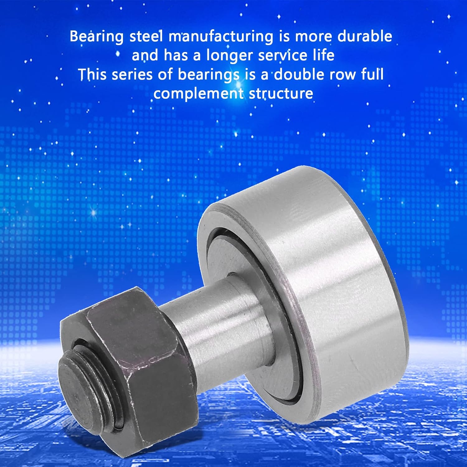 Cam Follower Bearing KR32CF12 Needle Roller Bearing Stainless Steel Durable Bolt Type CF KR Series for Textile Machine Tools Industrial Robots