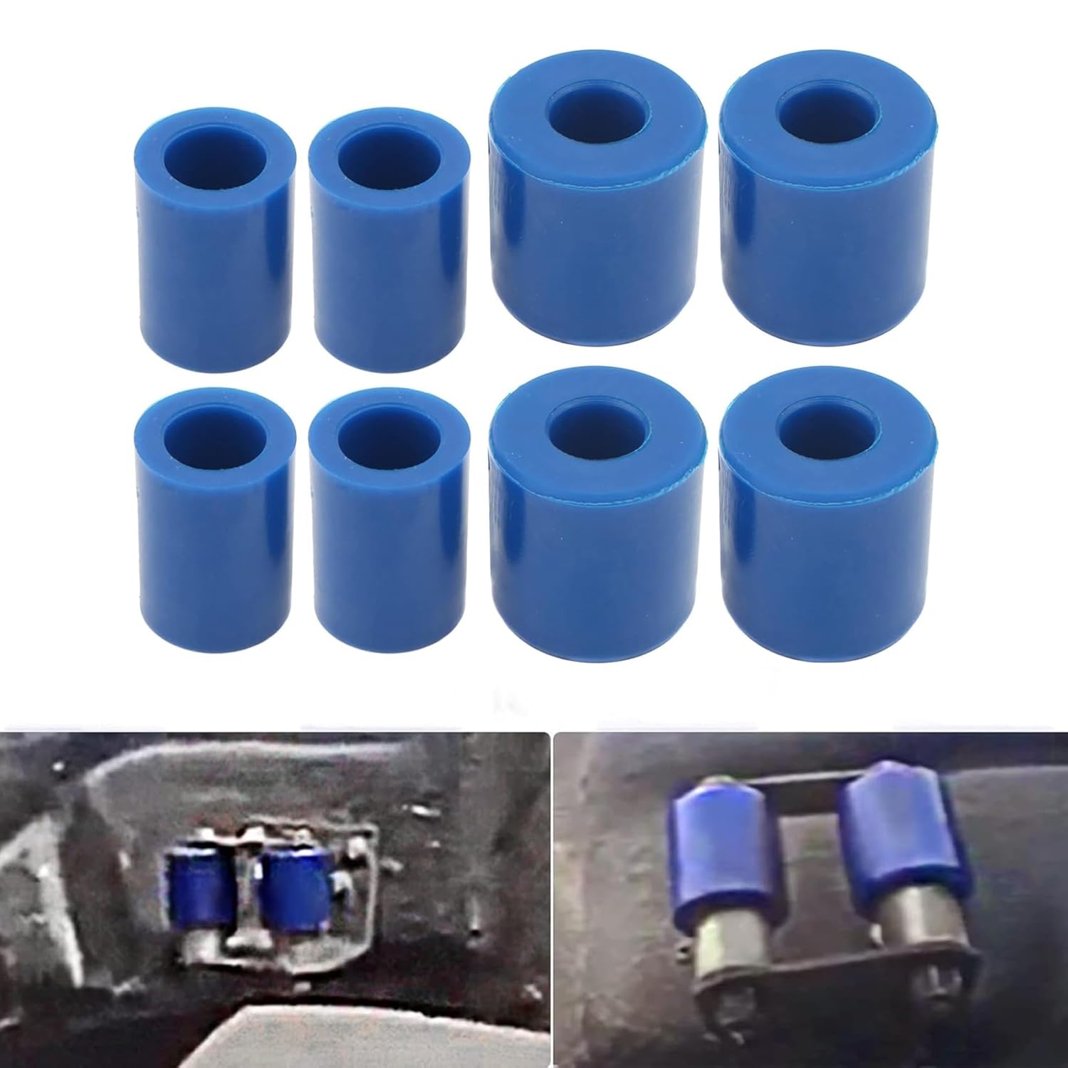Ensamblaje de capó Bujes de rodillos de capó y buje de parachoques de capó Cojín de parachoques 13-03593 13-04711 para Peterbilt 357 375 379
