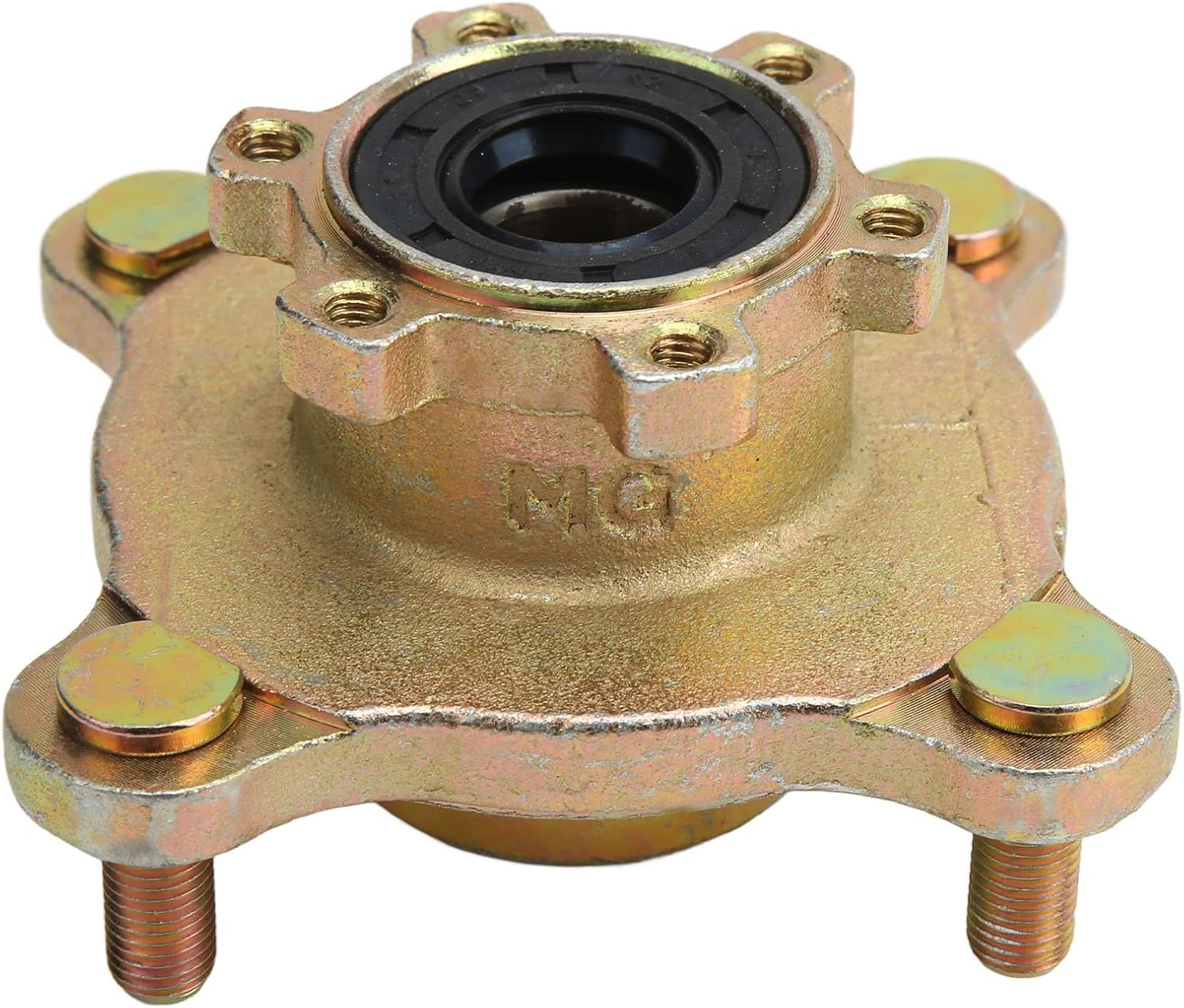 4 pernos de freno de la rueda del cubo de la rueda del disco delantero de la aleación de acero del cubo de la llanta para Go Kart ATV 4 ruedas