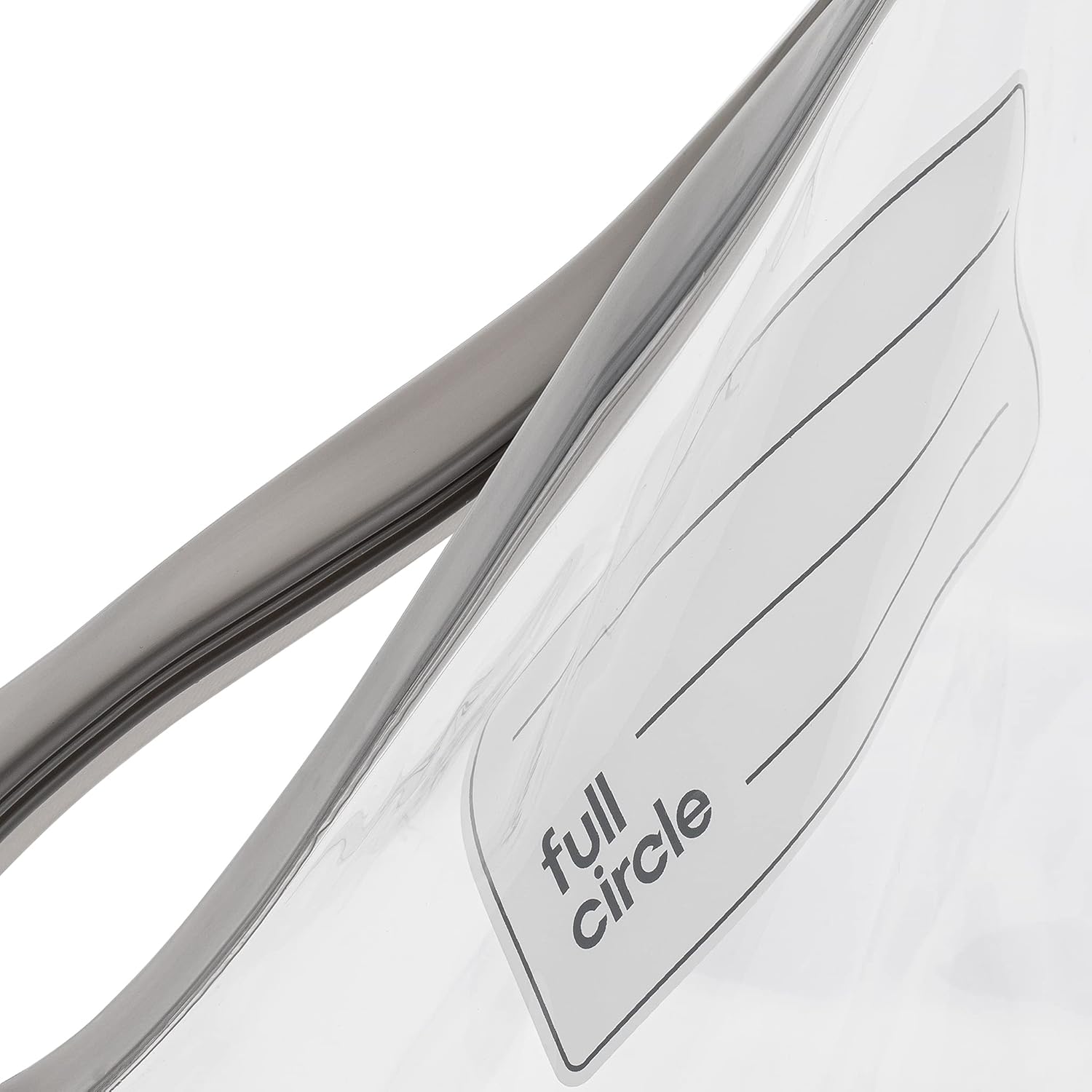 Full Circle Ziptuck – Bolsa de almacenamiento grande reutilizable para productos, segura para alimentos, bolsa de almacenamiento de alimentos sin