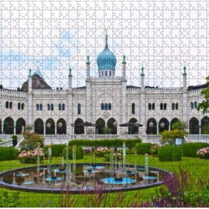Rompecabezas de madera 1000 piezas Parque de atracciones Tivoli en Copenhague Dinamarca Rompecabezas para niños o adultos Juguetes educativos Juego Rompecabezas de madera 1000 piezas Parque de atracciones Tivoli en Copenhague Dinamarca Rompecabezas para niños o adultos Juguetes educativos Juego