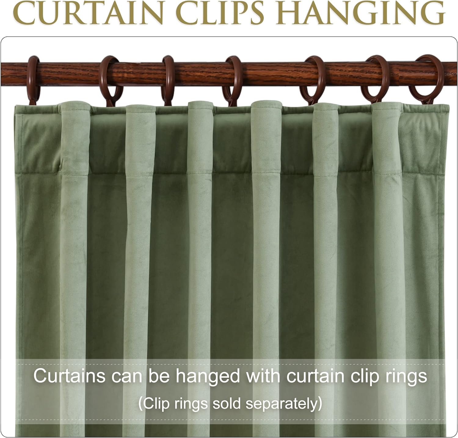 StangH Cortinas de terciopelo verde salvia, cortinas de terciopelo de 84 pulgadas para dormitorio, súper suaves, de lujo, para oscurecer la