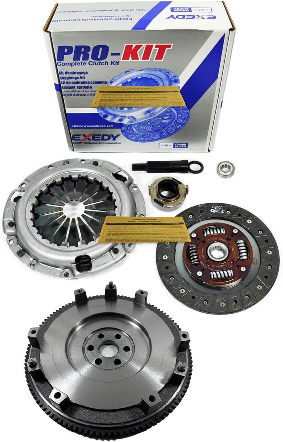 EXEDY KIT DE EMBRAGUE + VOLANTE FUNDIDO PARA MIATA MX-5 MAZDASPEED TURBO 1.6L 1.8L 90-05
