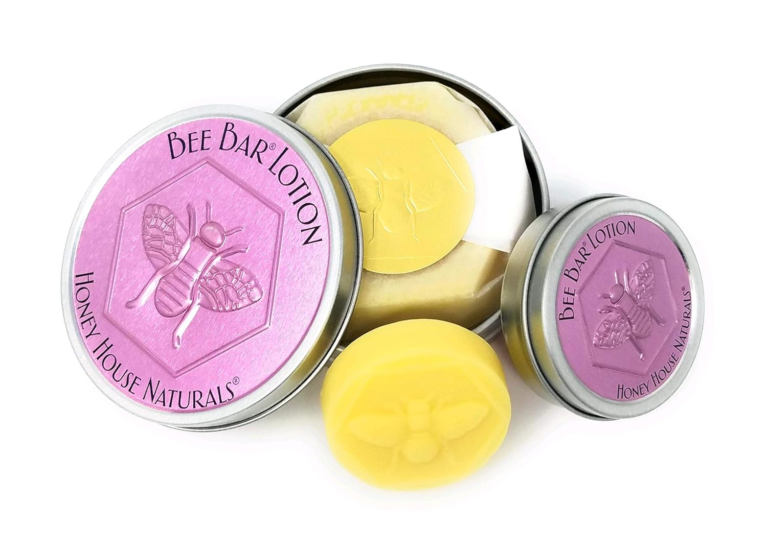 Honey House Naturals Duo  Lavanda  Pequeña .6 onzas y grande 2 onzas