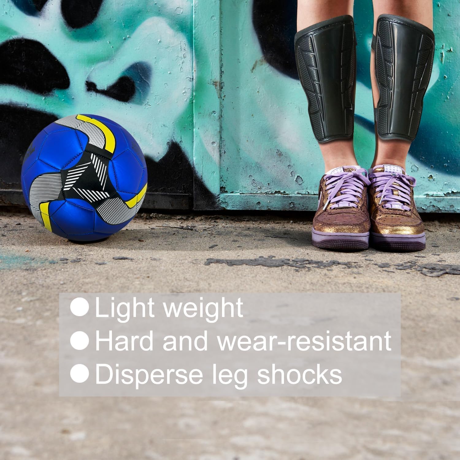 Senston Espinilleras de fútbol para niñosjóvenes, espinilleras de balón de fútbol unisex protectoras